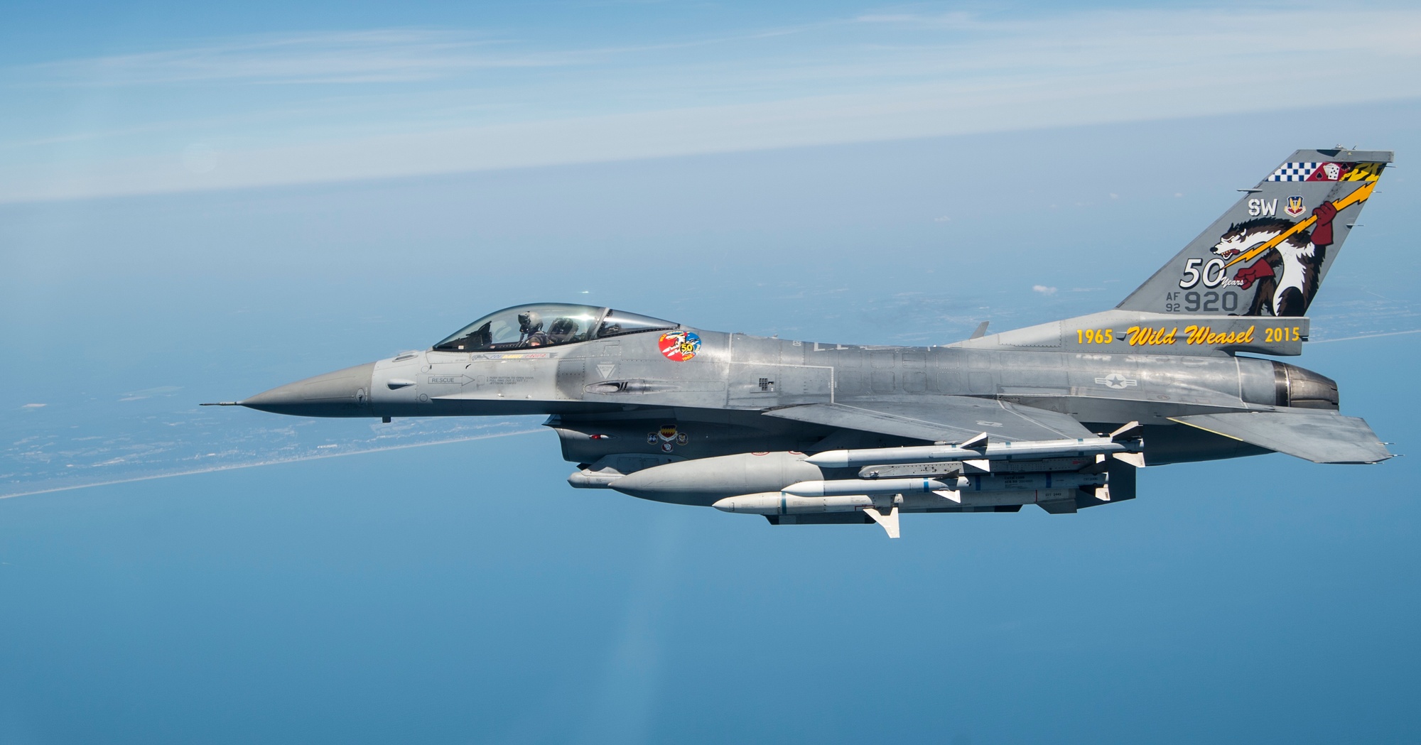 DVIDS - Images - Aerial F-16 Fighting Falcon Flagship Flight