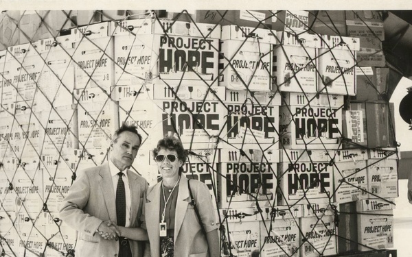 Russian Plane and Pilots