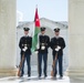 Lt. Gen. Mahmoud Freihat, chief of the general staff, Jordan Army Participates in an Army Full Honors Wreath-Laying Ceremony at the Tomb of the Unknown Soldier