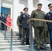 Lt. Gen. Mahmoud Freihat, chief of the general staff, Jordan Army Participates in an Army Full Honors Wreath-Laying Ceremony at the Tomb of the Unknown Soldier