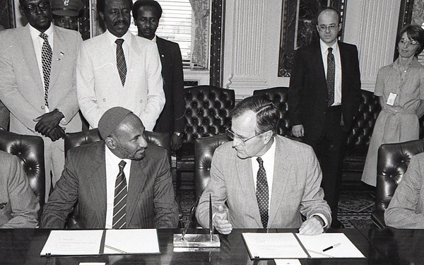 Signing VP Press Office &amp; Prime Minister of Sudan