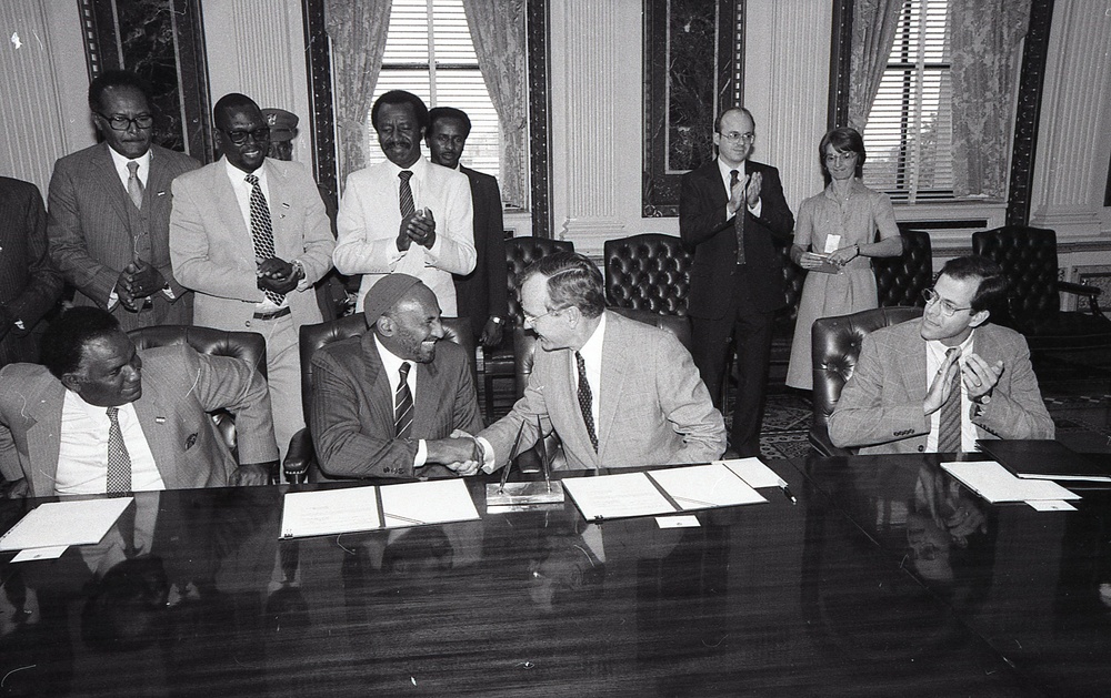 Signing VP Press Office &amp; Prime Minister of Sudan