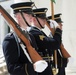 Lt. Gen. Mahmoud Freihat, chief of the general staff, Jordan Army Participates in an Army Full Honors Wreath-Laying Ceremony at the Tomb of the Unknown Soldier