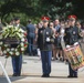 Lt. Gen. Mahmoud Freihat, chief of the general staff, Jordan Army Participates in an Army Full Honors Wreath-Laying Ceremony at the Tomb of the Unknown Soldier