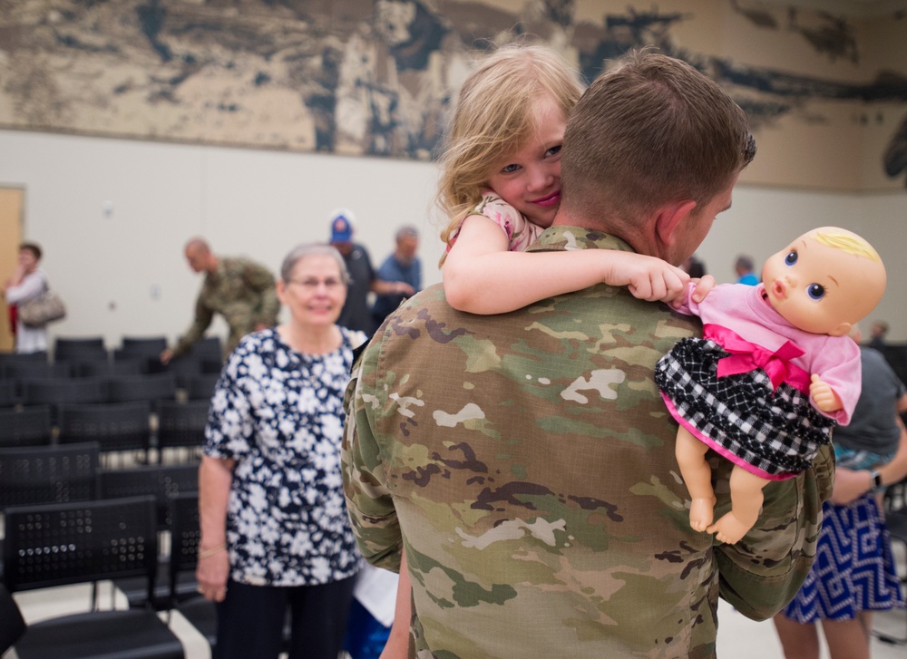 More than 130 Oklahoma Guardsmen return home from Europe