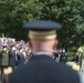 Lt. Gen. Mahmoud Freihat, chief of the general staff, Jordan Army Participates in an Army Full Honors Wreath-Laying Ceremony at the Tomb of the Unknown Soldier