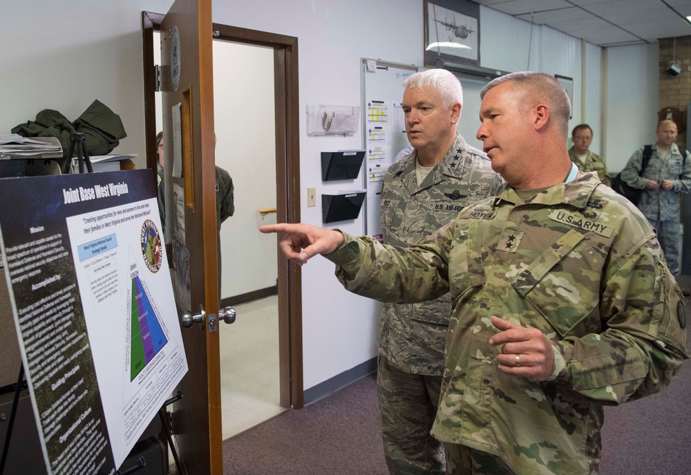 130th Airlift Wing showcases mission to ANG Director, Command Chief