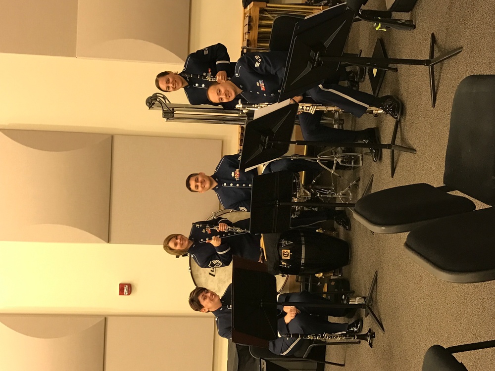Newest USAF Band of the Golden West Ensemble Makes Its Debut