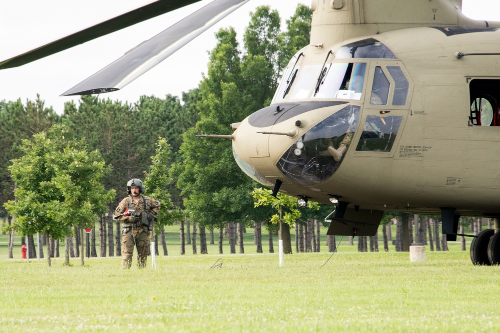 Nebraska National Guard Chinook