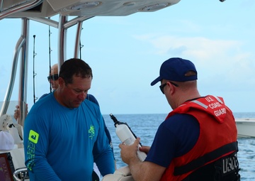 U.S. Coast Guard conducts safety boarding during 2017 Mini Lobster Season in Key West