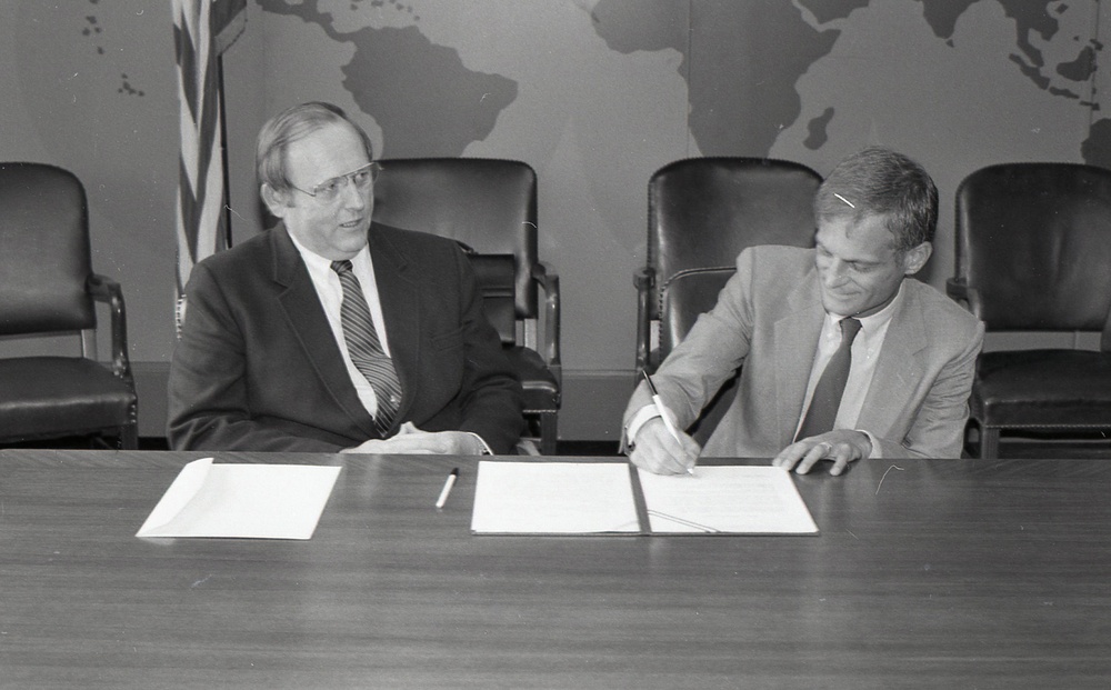 Signing Goodwill Grant