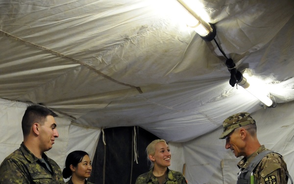 Joint training exercise ensures combat readiness for military medics