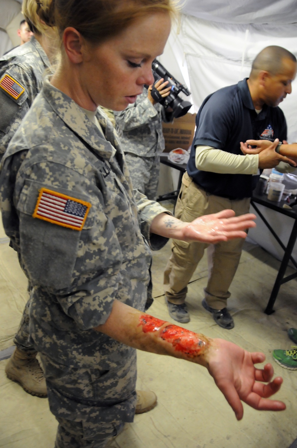 Joint training exercise ensures combat readiness for military medics