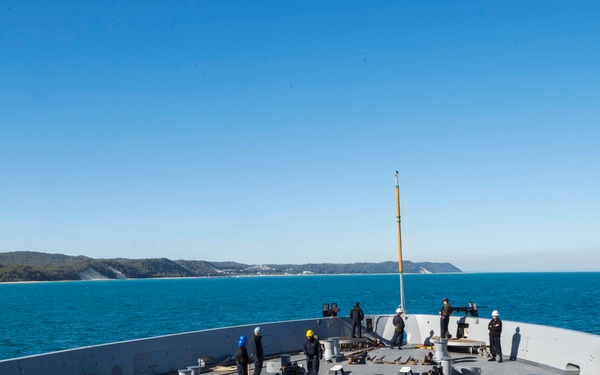 USS Green Bay completes Talisman Saber 17