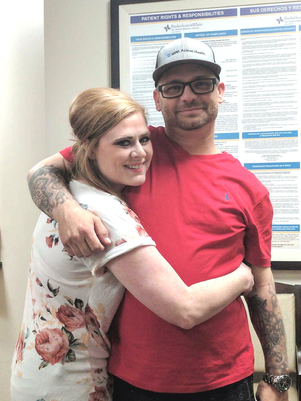 Navy Spouse donates Kidney to save Family Member