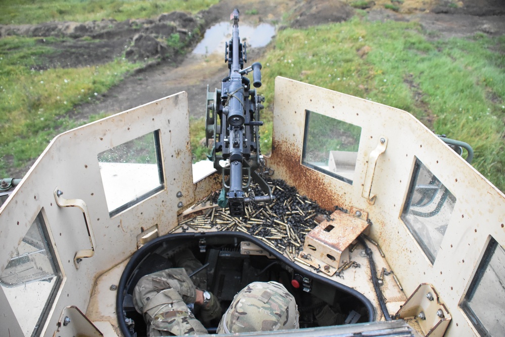 173rd Airborne Brigade trains for heavy weapon live fire exercise