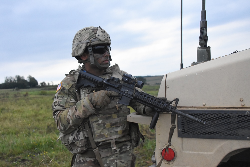 173rd Airborne Brigade trains for heavy weapon live fire exercise