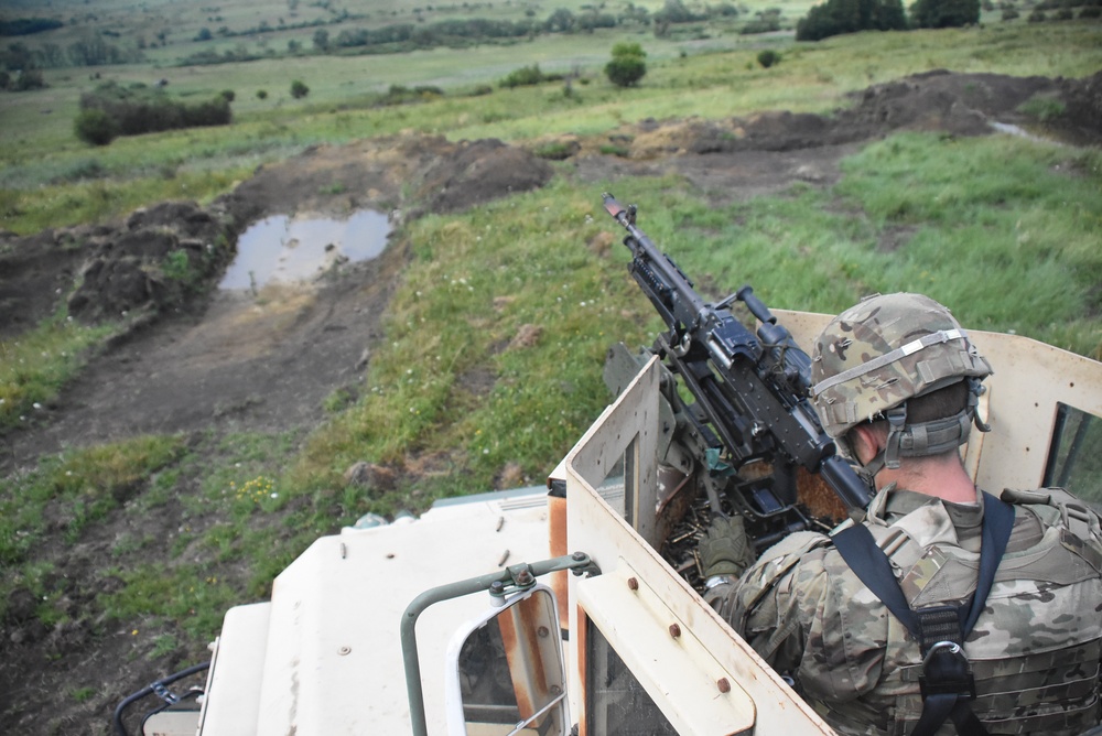 173rd Airborne Brigade trains for heavy weapon live fire exercise