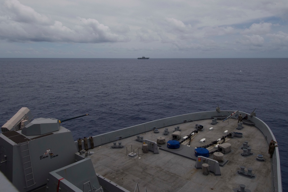 USS San Diego (LPD 22) Deployment