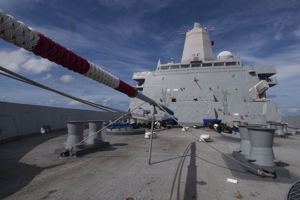 USS San Diego (LPD 22) Deployment