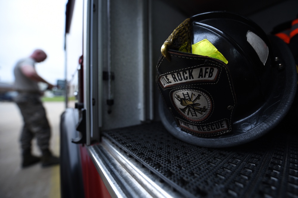 Through fire, flames: What it takes to be Little Rock AFB firefighter