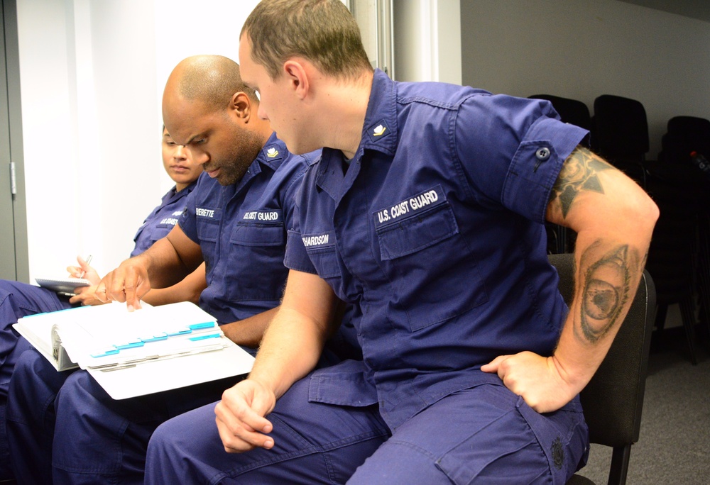 U.S. Coast Guard conducts training for the upcoming Mini Lobster season at Sector Key West