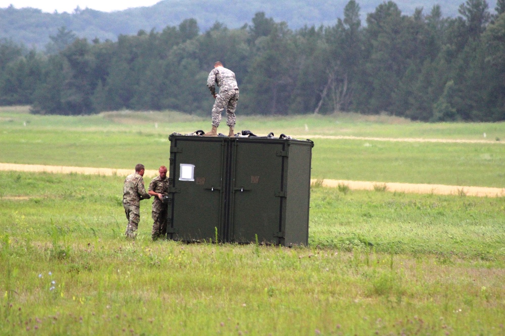 Chinook Ops for Patriot North 2017 Exercise at Fort McCoy