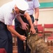 Maritime Safety and Security Team Kings Bay canine retirement ceremony