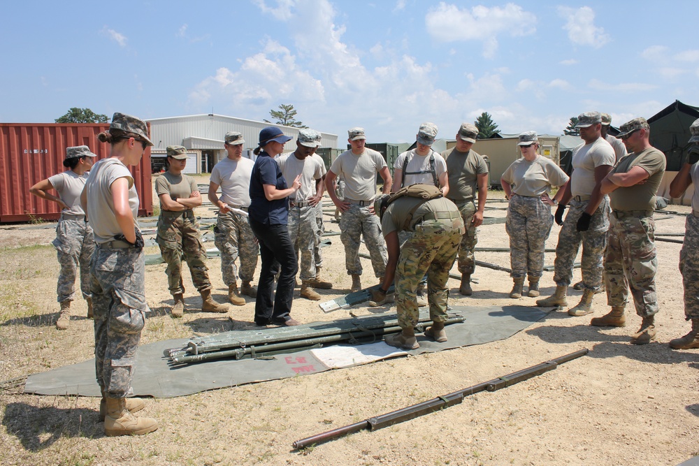 94th Combat Support Hospital training at Fort McCoy