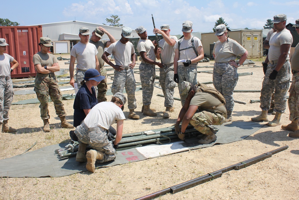 94th Combat Support Hospital training at Fort McCoy