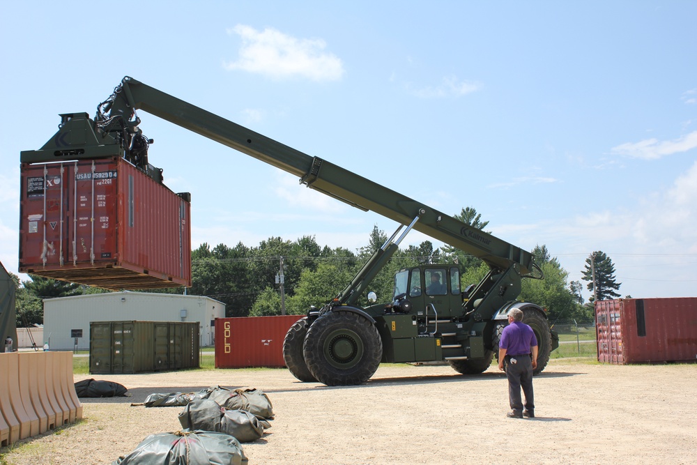 94th Combat Support Hospital training at Fort McCoy