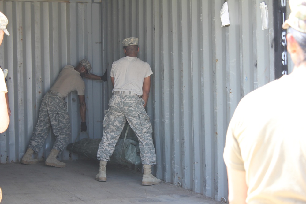 94th Combat Support Hospital training at Fort McCoy