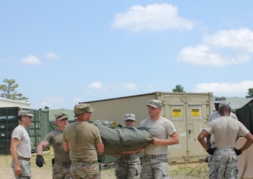 94th Combat Support Hospital training at Fort McCoy