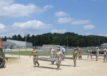 94th Combat Support Hospital training at Fort McCoy