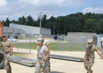 94th Combat Support Hospital training at Fort McCoy