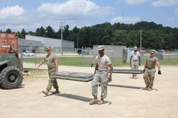 94th Combat Support Hospital training at Fort McCoy