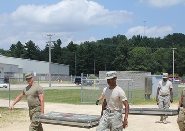 94th Combat Support Hospital training at Fort McCoy