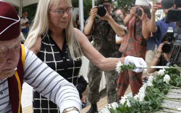 TF Smith 67th memorial ceremony