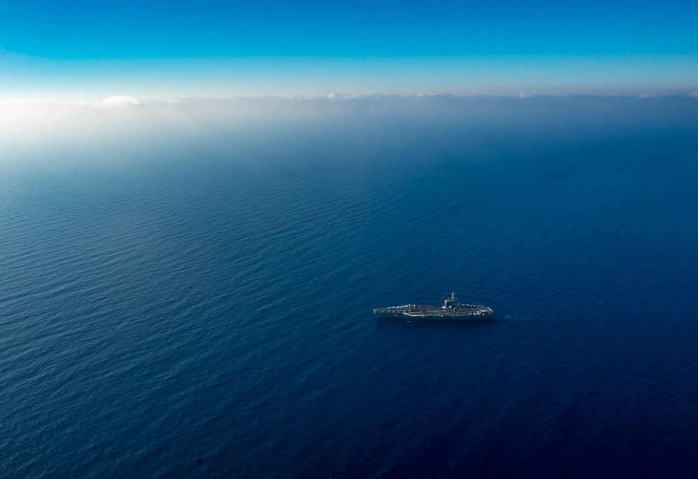 GHWB is the flagship of Carrier Strike Group (CSG) 2, which is comprised of the staff of CSG-2, GHWB, the nine squadrons and staff of Carrier Air Wing (CVW) 8, Destroyer Squadron (DESRON) 22 staff and guided-missile destroyers USS Laboon (DDG 58) and USS