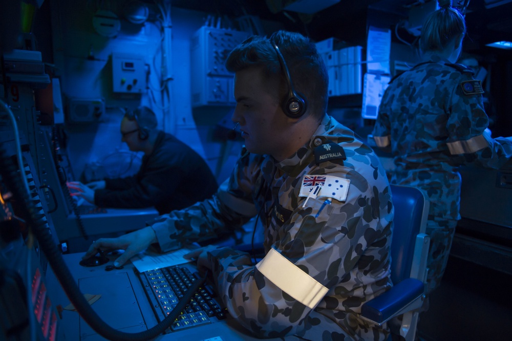 U.S.-Australia Command and Control team up for TS17 aboard USS Bonhomme Richard (LHD 6)