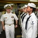 Nimitz XO Performs Uniform Inspection