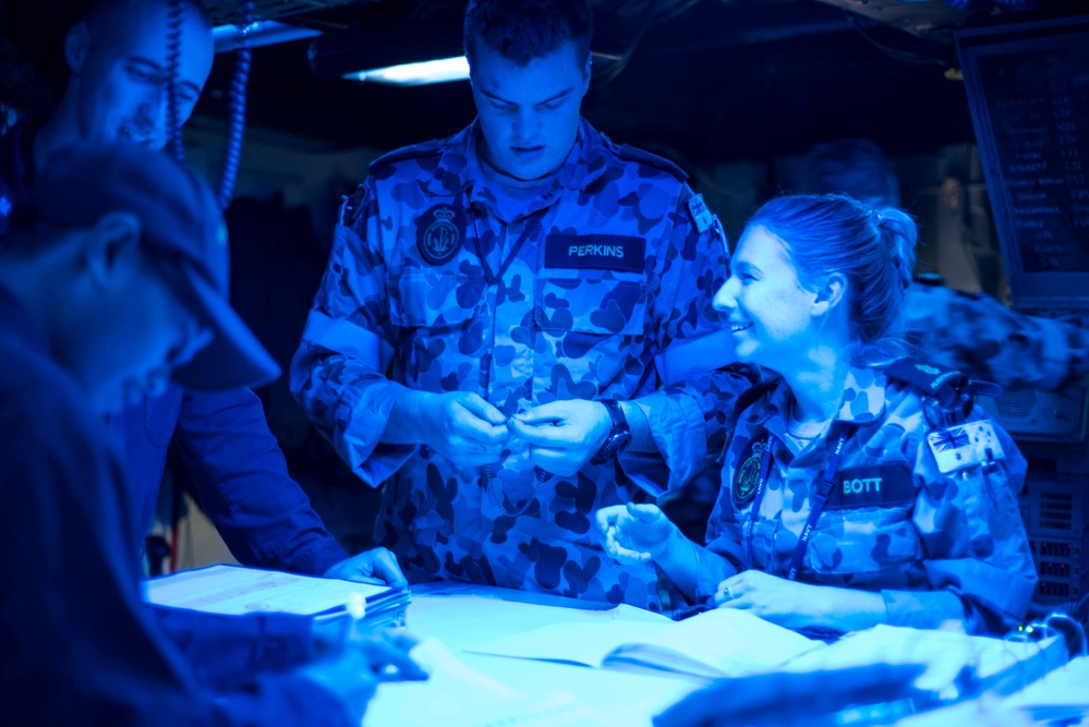 U.S.-Australia Command and Control team up for TS17 aboard USS Bonhomme Richard (LHD 6)