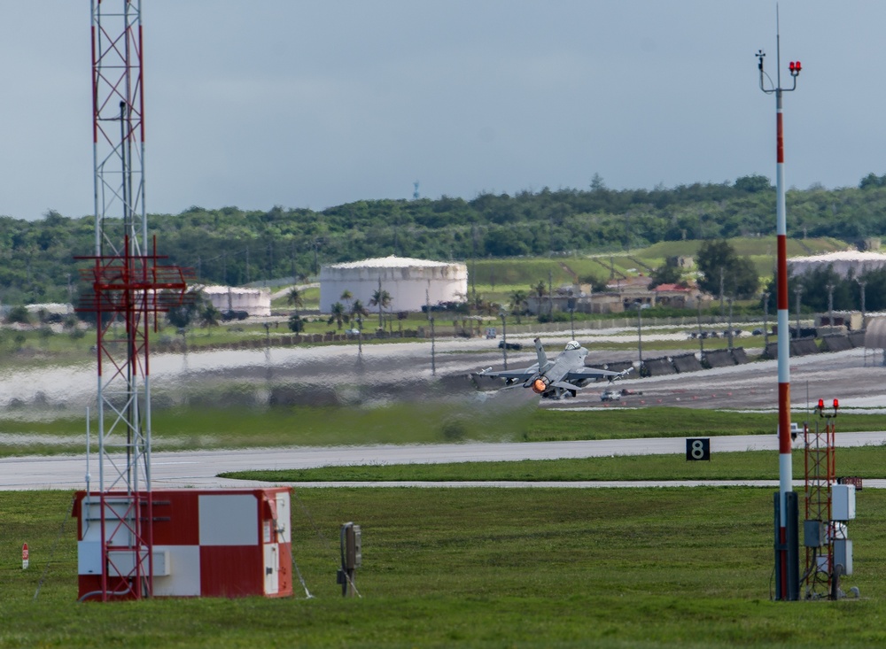 36th FS takes off from Andersen