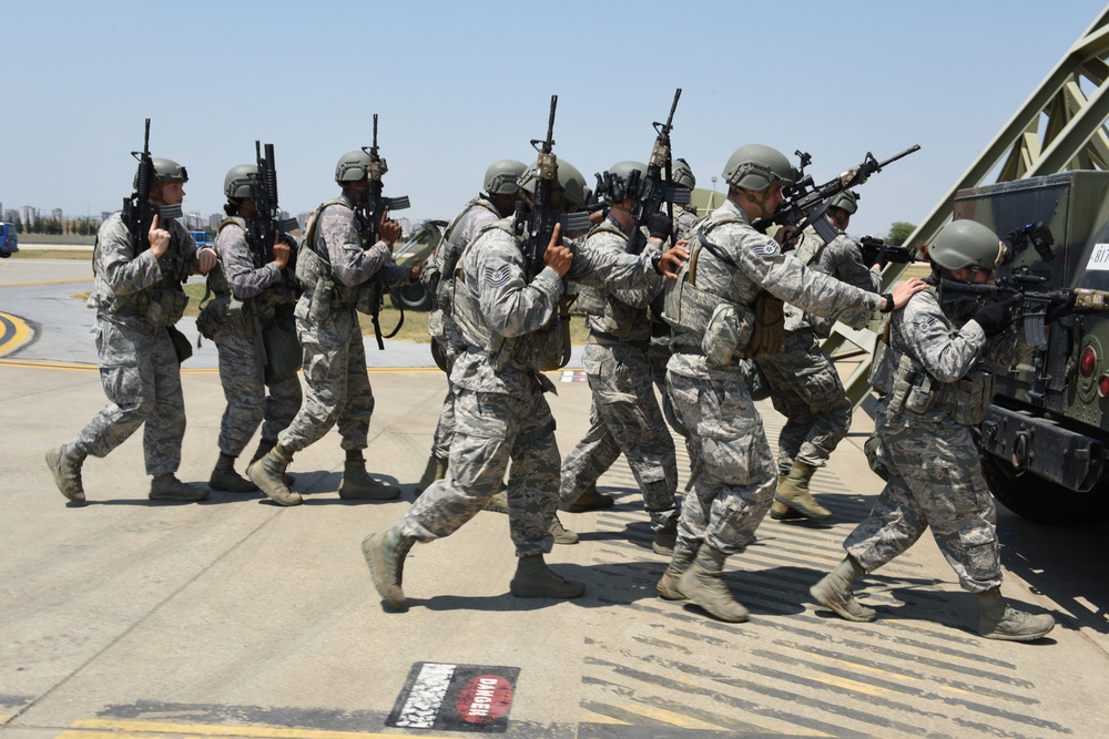 39th ABW SFS participates in Augmentation Force Exercise