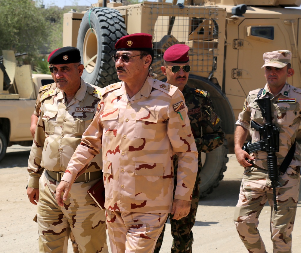 CJTF Deputy Commanding General Goes forward to personally witness the liberation of Mosul