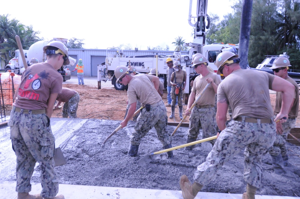 NMCB 1 Operates in Guam