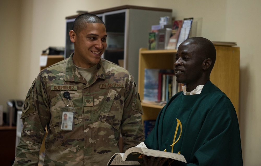 Chaplains go into harm’s way, provide spiritual support for all
