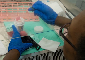 Wright-Patt's cytology lab examines cells to help make clear diagnosis