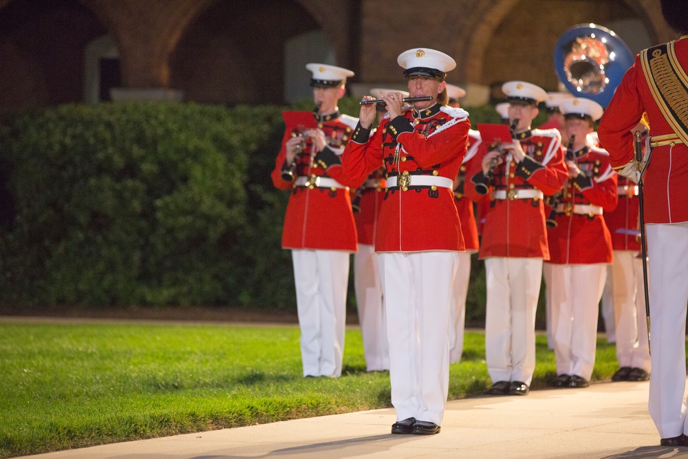 Marine Barracks Washington Evening Parade July 21, 2017