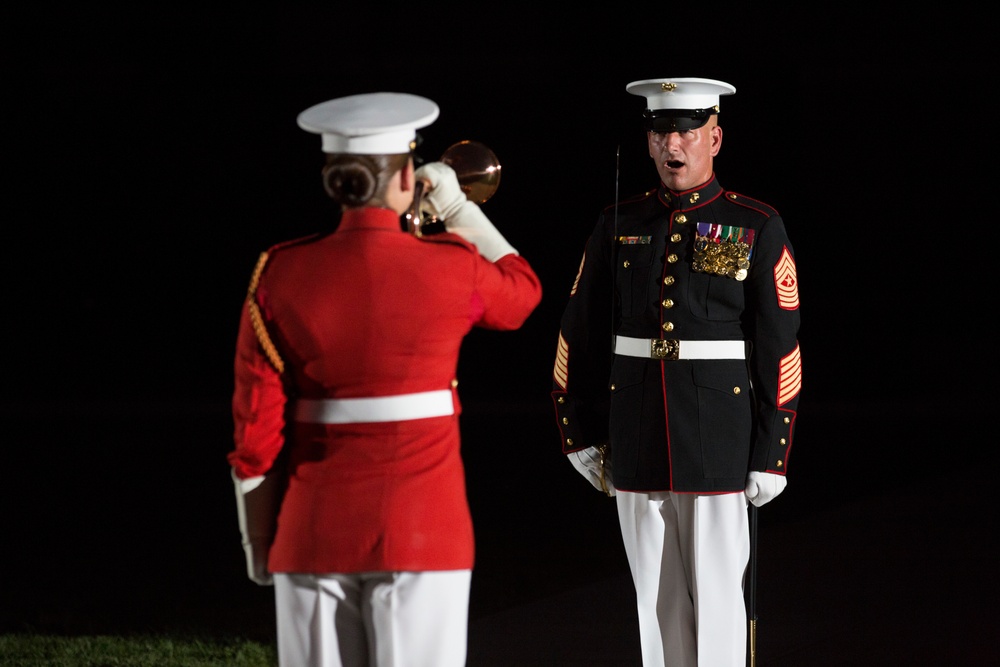 Marine Barracks Washington Evening Parade July 21, 2017